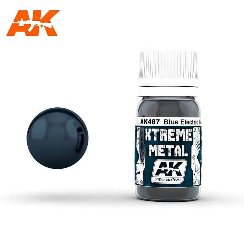 Tijdelijk Beschikbaar Xtreme metal metallic blue 30ml Acrylverf