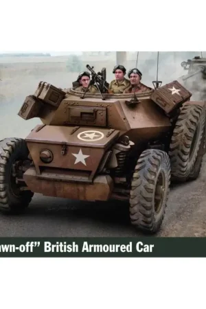IBG MODELS: 1/72; DAC "Sawn-off" British Armoured Car Schaalmodel Finale Uitverkoop