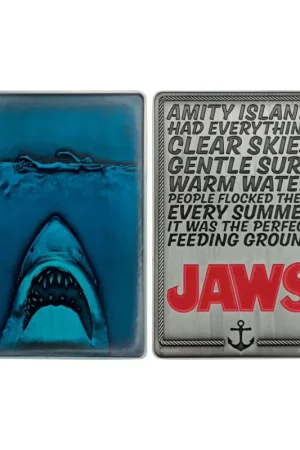 JAWS 50TH ANNIVERSARY - Poster - Limited Edition Ingot Populair