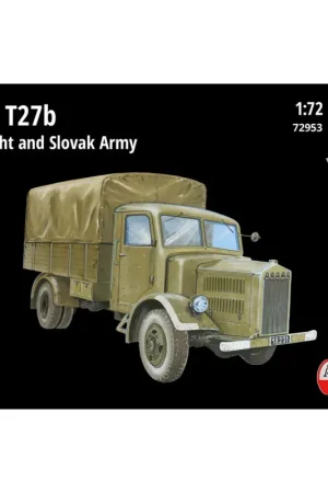 Tatra T27b Wehrmacht & Slovak Army with resin details, incl. wheels and canvas Schaalmodel Rechtstreeks Van De Fabrikant