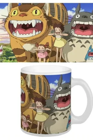 Studio Ghibli Mug Nekobus & Totoro Rechtstreeks Van De Fabrikant