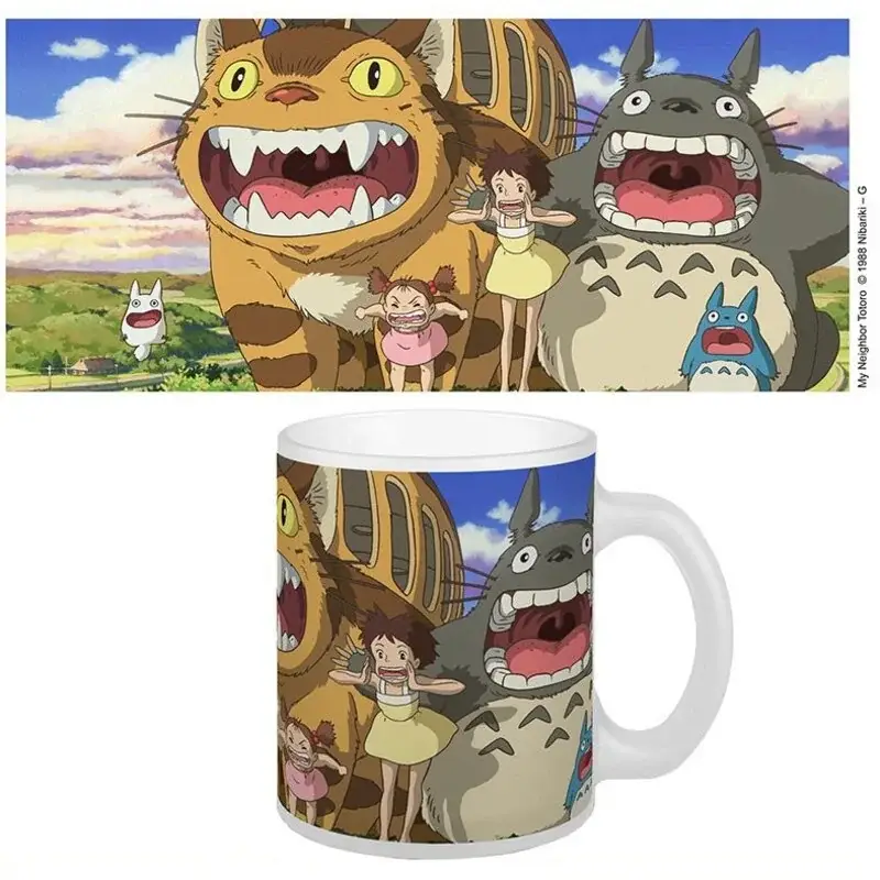 Studio Ghibli Mug Nekobus & Totoro Rechtstreeks Van De Fabrikant