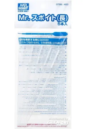 Bestel Nu Mr Hobby -Gunze Mr. Dropper (long type) 5 pcs/1 package