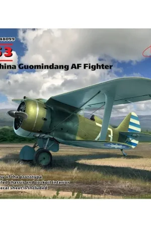 Direct Verzonden Polikarpov I-153 WWII China Guomindang luchtmachtjager Schaalmodel