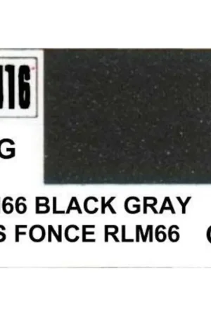 Speciale Aanbieding H416 Black Grey RLM 66 Satin Acrylverf