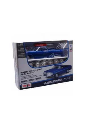 Superprijs Chevrolet el camino 1965 (metalen kit) Miniatuur