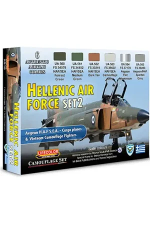 Shop Nu Hellenic air force set 2 Acrylverf
