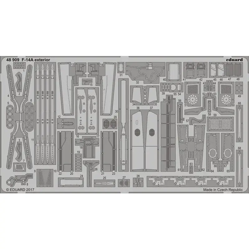 Shop Nu Grumman F-14A Tomcat exterieur (ontworpen voor gebruik met Tamiya kits) Accessoire