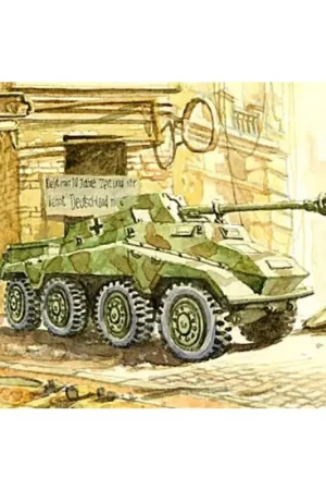 Meest Verkocht Sd.Kfz.234/4 Schaalmodel