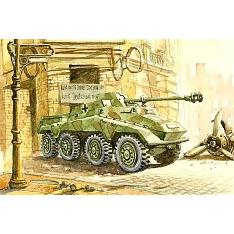 Meest Verkocht Sd.Kfz.234/4 Schaalmodel