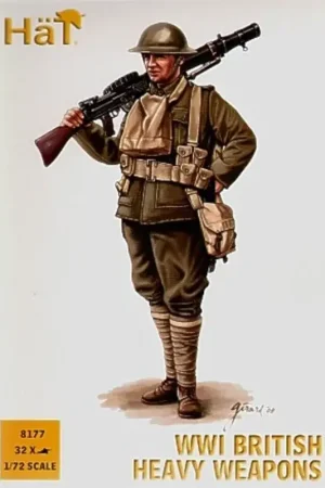 WWI British Heavy Weapons Figuren Favoriet
