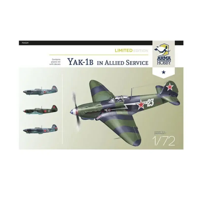 Express Levering Yak-1b Allied Fighter Schaalmodel