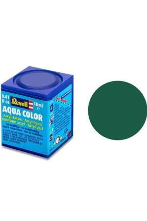 Mat Donkergroene Aqua Acrylverf - 18ml 39 Laatste Versie