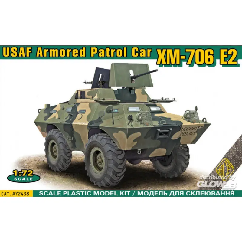 XM-706 E2 USAF Armored Patrol Car Schaalmodel Gereduceerde Prijs