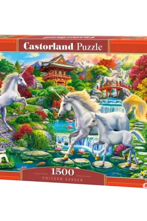Puzzel Unicorn Garden Puzzle 1500 Pieces Alleen Vandaag