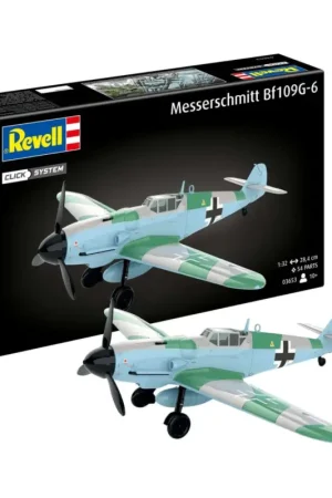 Express Levering Messerschmitt bf109g-6 Schaalmodel