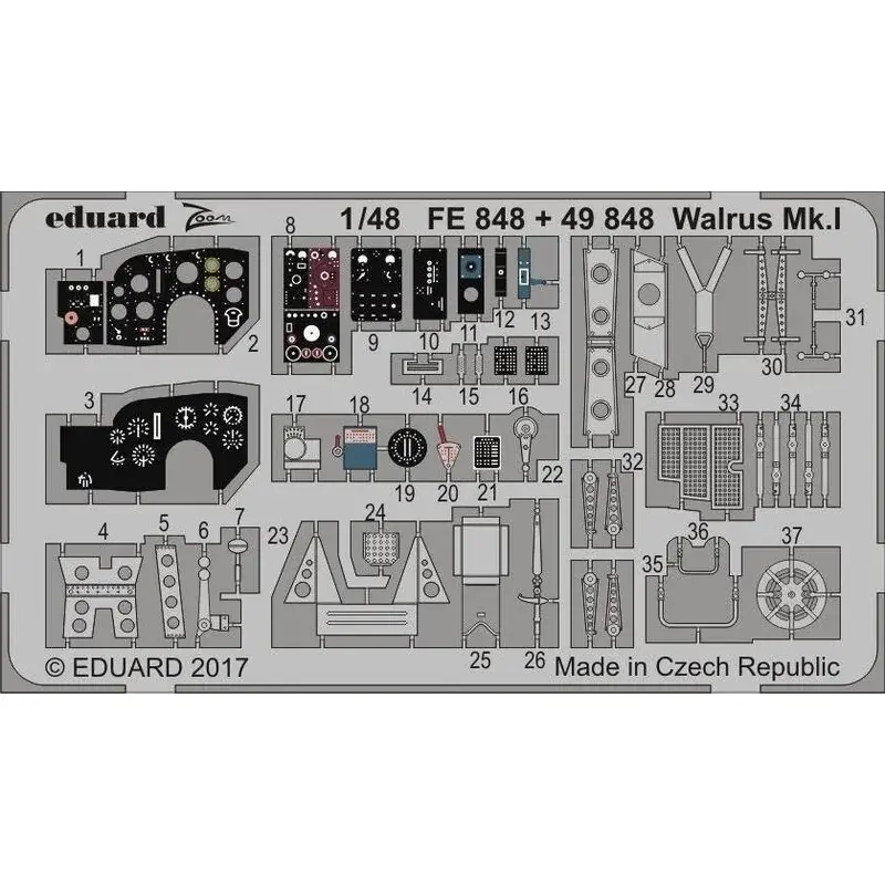 Dagaanbieding Supermarine Walrus Mk.I (ontworpen om gebruikt te worden met Airfix kits) Accessoire