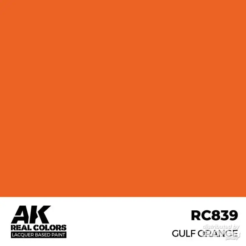 GULF Orange 17 ml. Acrylverf Gratis Retour
