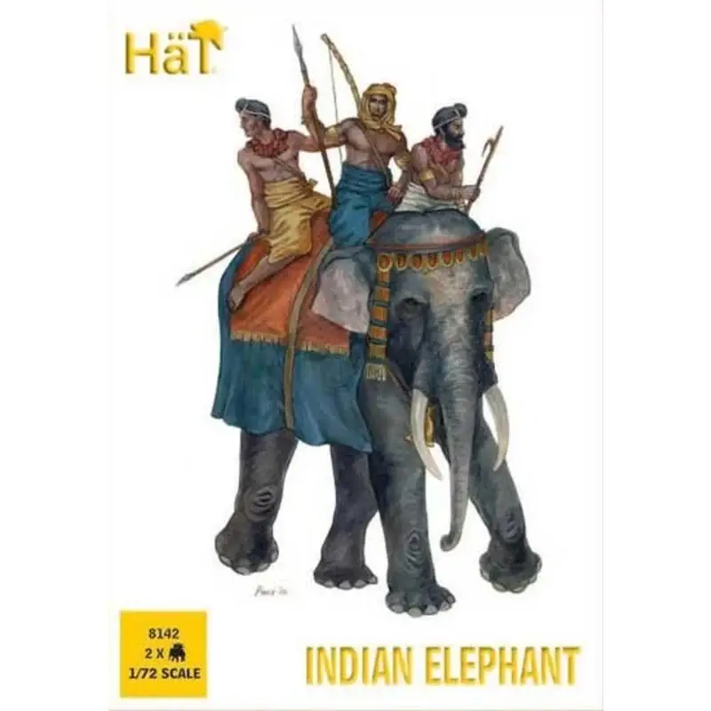 Bestel Nu Indian Elephant x 2 elephants per box Figuren
