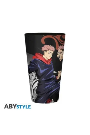 Tijdelijk Beschikbaar JUJUTSU KAISEN - Itadori vs Sukuna - XXL glass 400ml
