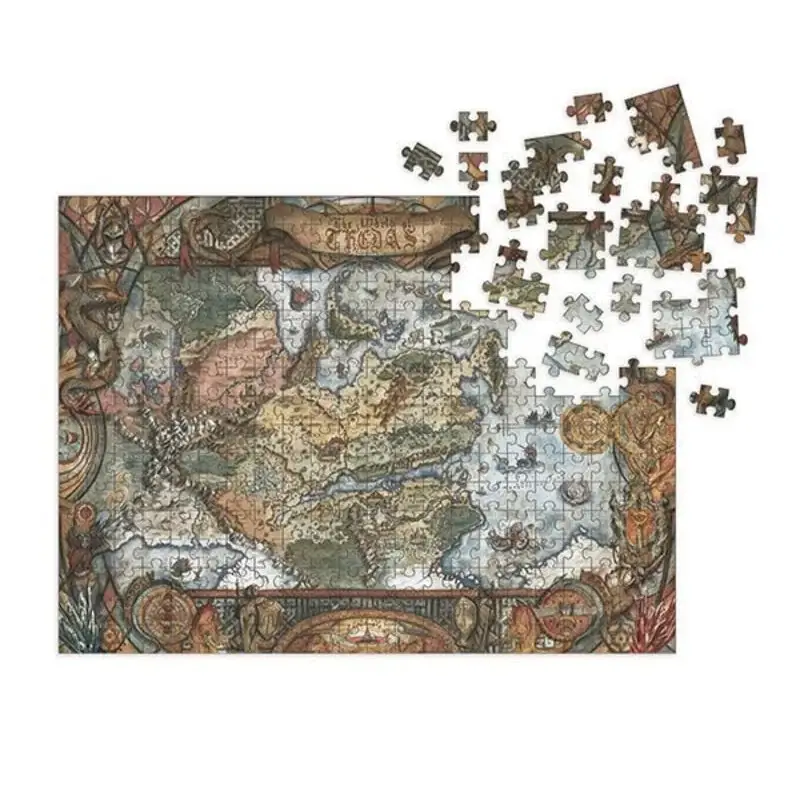 Actieprijs Dragon Age puzzel World of Thedas Map (1000 stukjes)