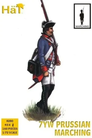 Actieprijs Prussian Infantry Marching Seven Years War/7YW Figuren