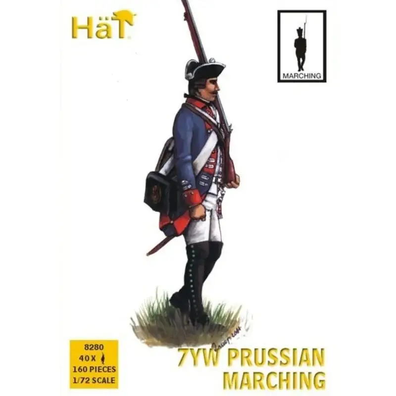 Actieprijs Prussian Infantry Marching Seven Years War/7YW Figuren