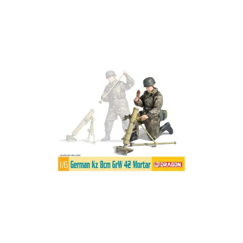Koop Vandaag German kz 8cm grw42 mortar Figuren