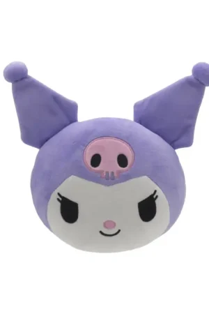 KUROMI - Head - Purple - 3D Plush Piggy Bank - 17 cm Uitverkoop