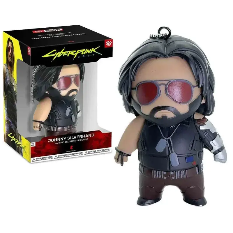 Rechtstreeks Van De Fabrikant Hanging figure Cyberpunk 2077 - Johnny Silverhand Figuurtje