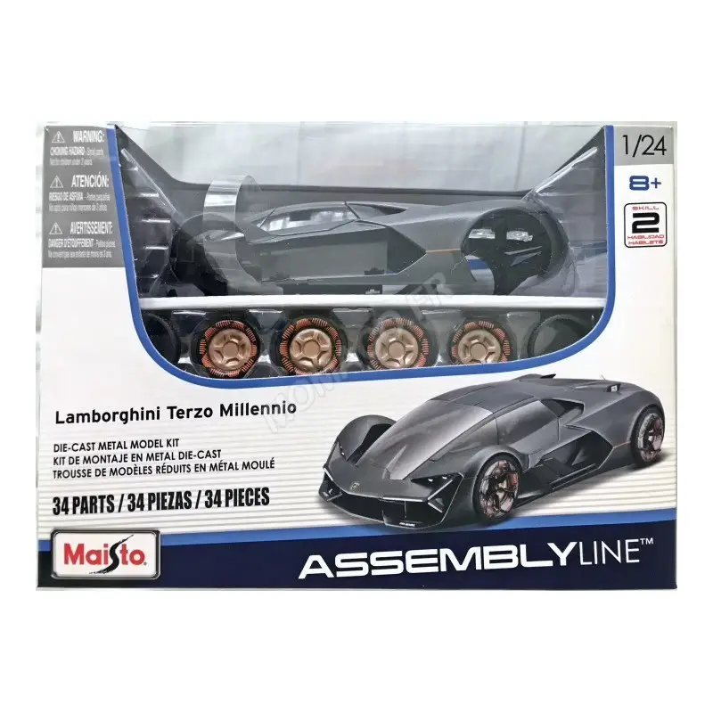 Lamborghini terzo millennio (metalen kit) Miniatuur Bestel Nu
