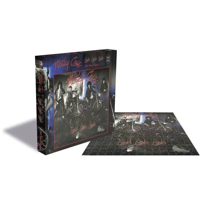 Direct Beschikbaar Puzzel Mötley Crüe Puzzle Girls, Girls, Girls