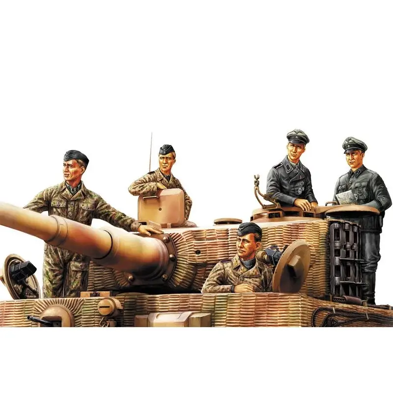 Aanbieding Duitse Panzer Tank Crew Normandië 1944 (WO II) Figuren