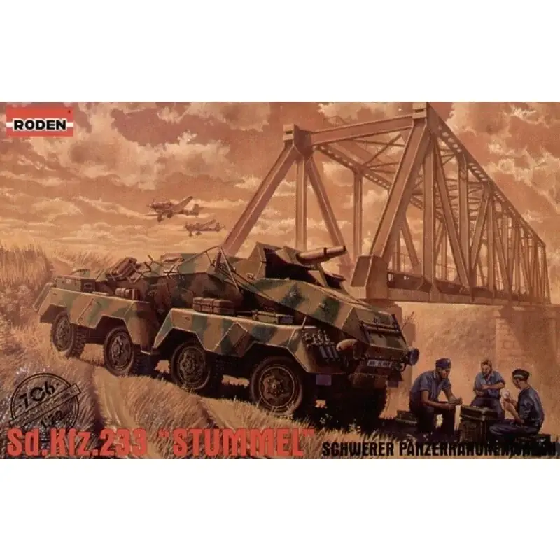 Gereduceerde Prijs Sd.Kfz.233 Schaalmodel
