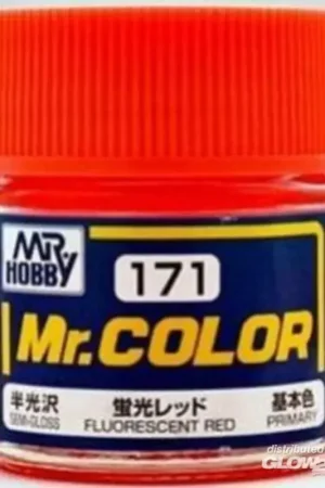 Seizoensaanbieding Mr Hobby -Gunze Mr. Color (10 ml) Fluorescent Red Acrylverf