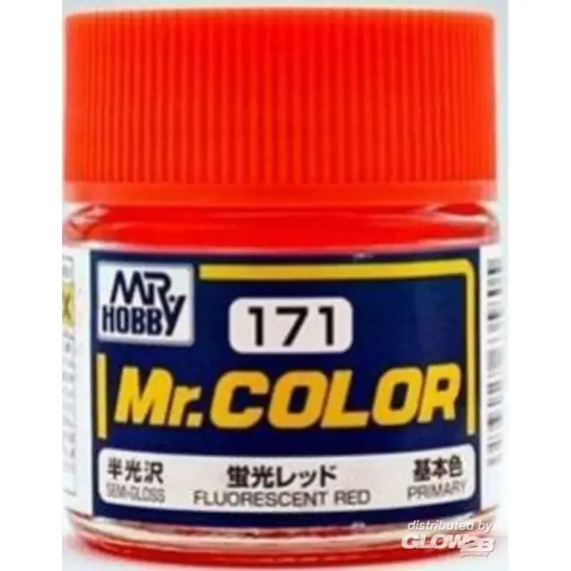 Seizoensaanbieding Mr Hobby -Gunze Mr. Color (10 ml) Fluorescent Red Acrylverf