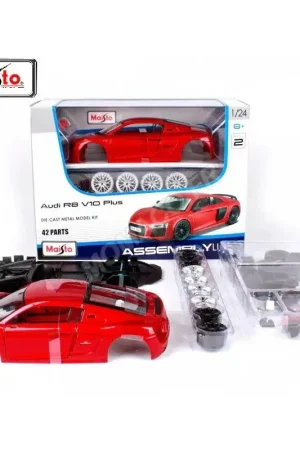 Audi r8 v10 (metalen kit) Miniatuur Direct Verzonden