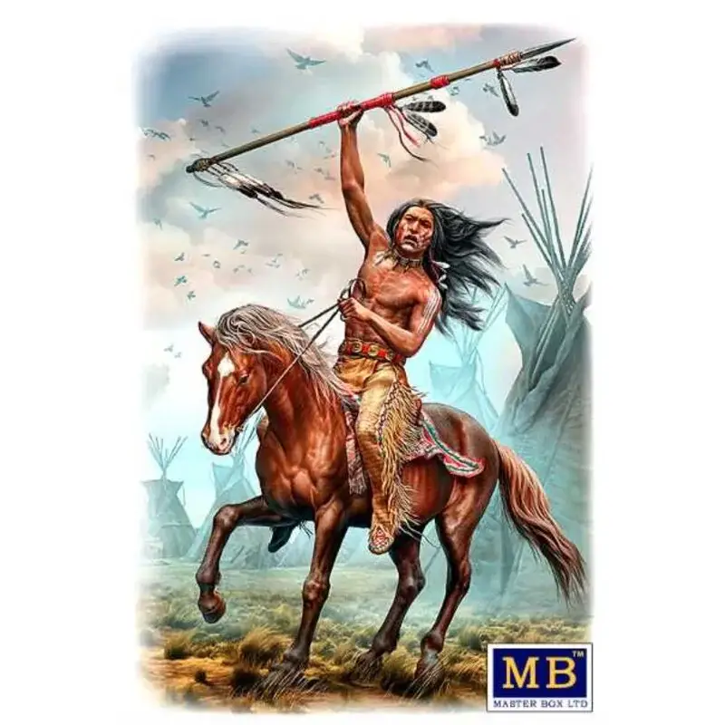 Buffalo Hunter.Lopend Beer Figuren Must-Have