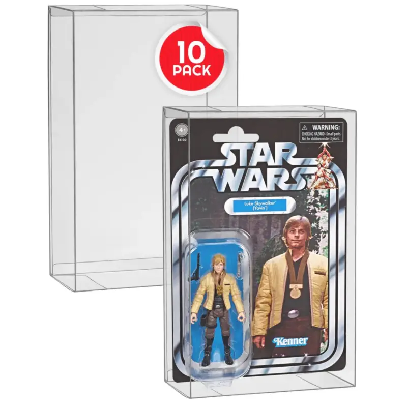 EVORETRO - PET Protector For Carded Action Figure 10cm Star Wars 10pc Veilige Betaling