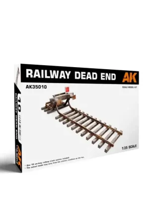 AK INTERACTIVE: 1/35; Railway Dead End Schaalmodel Dagaanbieding
