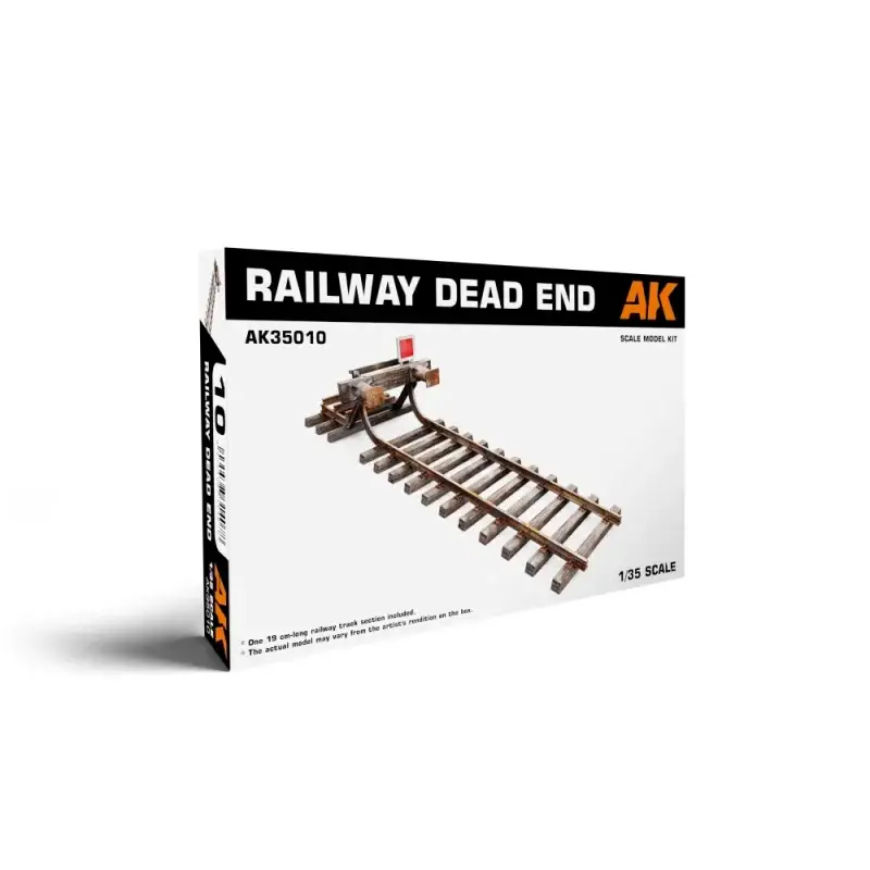 AK INTERACTIVE: 1/35; Railway Dead End Schaalmodel Dagaanbieding