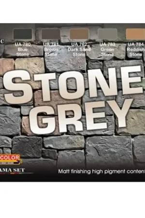 Superprijs Stel 6 Shades Stone Grise