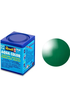Betrouwbaar Glanzende Smaragdgroene Aqua Acrylverf - 18ml 61