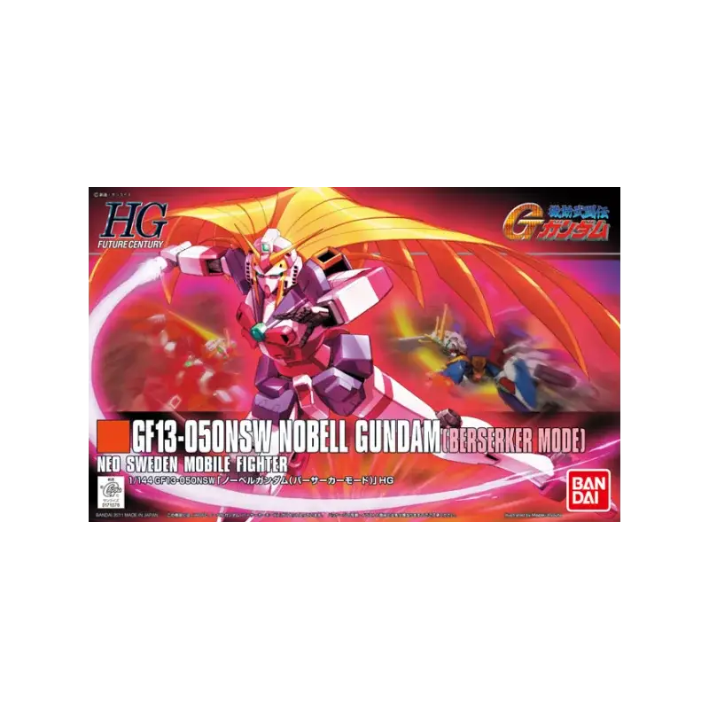 Betaalbaar GUNDAM - 1/144 HGUC Nobel Gundam Berserker Mode - Modelbouwpakket 13 cm Gunpla