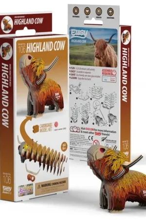 Dagaanbieding EUGY 3D - Cow From Hautes Landes Schaalmodel