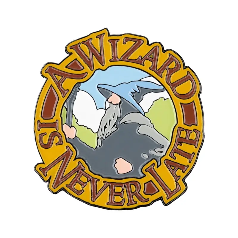 The Lord of the Rings magnet A Wizard Is Never Late (Enamel) 7 cm Dagaanbieding