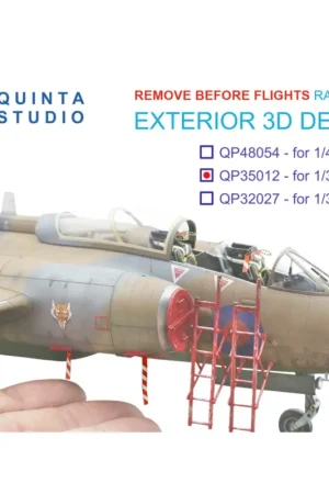 Superprijs Decal 'Remove Before Flight' RAF tags, 29 Pcs
