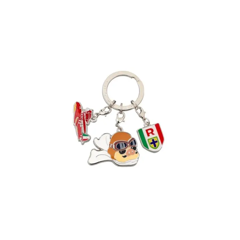 Flitsaanbieding PORCO ROSSO - Marco - Metal key ring