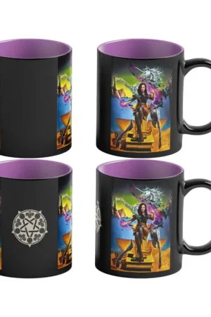 The Witcher III: Wild Hunt - thermal effect mug Game Art Chronicles Yennefer inspired by Salvador Dali 450 ml Hete Deal