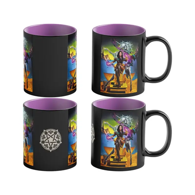 The Witcher III: Wild Hunt - thermal effect mug Game Art Chronicles Yennefer inspired by Salvador Dali 450 ml Hete Deal